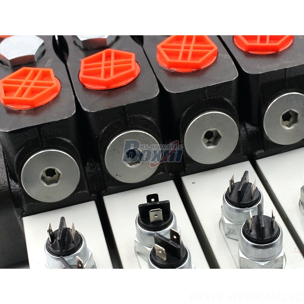 Hydraulic Directional Valve: DLS180 Micro Switch Manual 4 Spool detail image